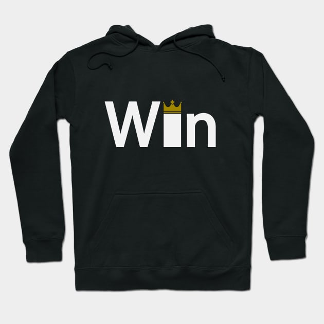 Win creative artwork Hoodie by D1FF3R3NT